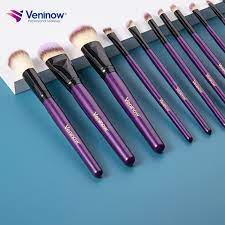veninow 32 piece purple makeup brush set