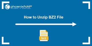 how to unzip bz2 file step by step 2