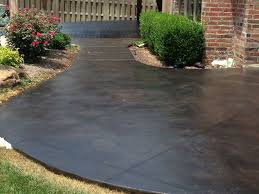 Stained Decorative Concrete Patio