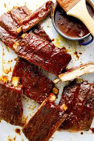 sweet and sticky oven baked bbq ribs