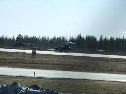 French Dassault Rafale Touchdown At Runway 03 At Efro During
