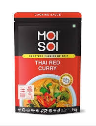 moisoi thai red curry sauce with