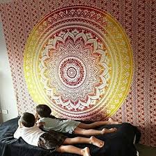 Square Mandala Bohemian Tapestry