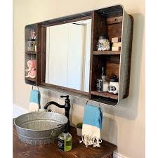 Vanity Mirror With Shelves