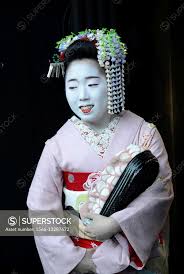 portrait of an appice geisha maiko