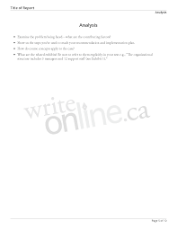 Write Online Case Study Report Writing Guide Resources