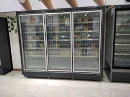 Glass Door Refrigerator Upright Display