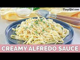 creamy alfredo sauce you
