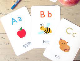 Educational Alphabet Flashcards