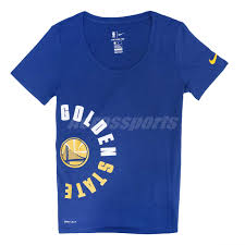Details About Nike Women Gsw Dry Tee T Shirt Golden State Warriors Nba Hoops Sports 926638 495