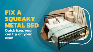 fix a squeaky metal bed quick fi