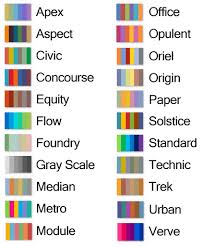 How To Change The Color Palette