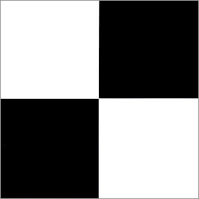 black white checd vinyl floor self
