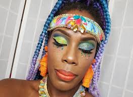 glow up with caribbean carnival makeup