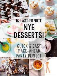 This competition is now closed. 16 Last Minute New Year S Eve Desserts The Unlikely Baker