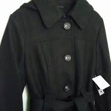 Brand New Liz Claiborne Belted Pea Coat