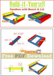 Sandbox Plans With Bench Lid Pdf
