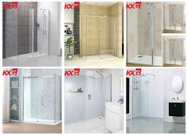 Safety Tempered Laminated Glass Shower