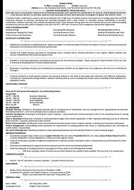Marketing Resume Format For Experience Templates At