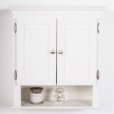 Aldra 2 Door Wall Cabinet White