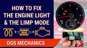 engine management light on limp mode