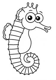 Coloring pages for children of all ages! Get This Free Seahorse Coloring Pages 17248