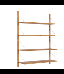 Shelf Library Wall Cabinet Nordic New