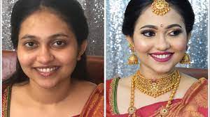 traditional south indian bridal look