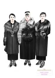 wes anderson s the grand budapest hotel fashion style grand madame d s three daughters in mourning costume designer milena canonero