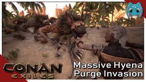 How to start purge conan exiles. Steam Community Video Massive Hyena Purge Invasion S1 Ep20 Conan Exiles Pvp Lets Play