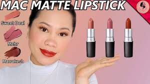 mac matte lipstick mehr