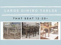 Large Dining Tables 12 20 Seats