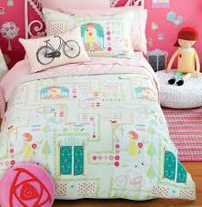 Bed Girls Pink Doona Duvet Quilt Cover