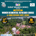 27.4.24 WOMEN RESIDENTIAL REFRESHER COURSE ( CHILD)