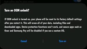 So, as far as the process to enable oem unlock goes, it's pretty safe. Oem Unlock Samsung Members