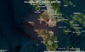 A powerful magnitude 7.1 earthquake struck off the philippines on thursday, the u.s. Moderates Erdbeben Der Starke 6 6 Vor Wenigen Minuten Gemeldet Sudlich Von Balayan Philippinen Volcanodiscovery