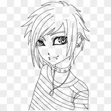 I was in relaxation heaven. Cute Anime Guys Coloring Pages 4 By Christopher Anime Boy Coloring Page Clipart 850885 Pikpng