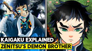 ZENITSU'S DEMON BROTHER EXPLAINED! UPPER MOON 6 KAIGAKU - Demon Slayer:  Kimetsu no Yaiba - YouTube