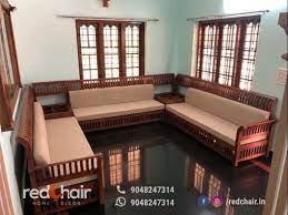 l teak wood sofa set in ernakulam at