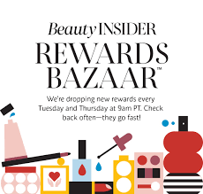 beauty insider rewards bazaar