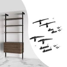 Kit Of 3 Sets Of Wooden Shelf Supports