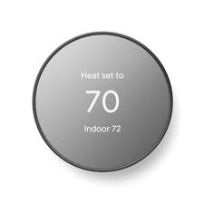 google nest thermostat charcoal srp