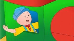 caillou train conductor game for
