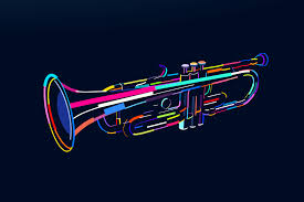 abstract trumpet wind al