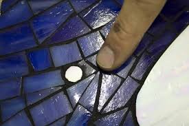 How To Grout Mosaic Art Mosaic Art Supply