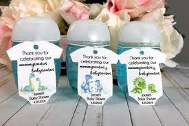 Creative baby shower ideas that are classy yet can be inexpensive, take a look at these wonderful ideas to make your hand sanitizer baby shower complete. Dinosaur Baby Shower Favor Tag Birthday Party Hand Sanitizer Small Tags Thank You Tags Yahoo Shopping