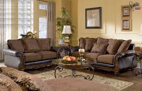 Faux Leather Sofa Loveseat Set By Ashley