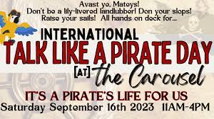 Ahoy International Talk Like A Pirate Day 2023 2023 Be Arrivin Ye Landlubbers gambar png