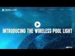 The First Wireless Led Pool Light Introducing Mod Lite With Powerpass Wireless Youtube