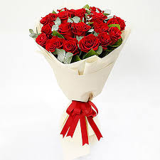 20 timeless red roses bouquet delivery